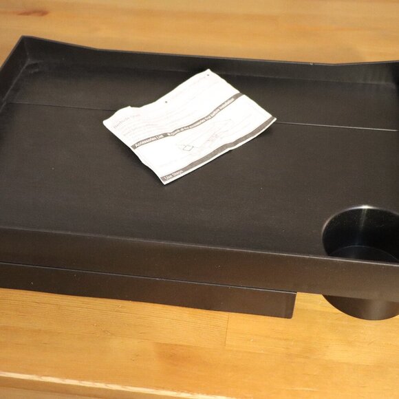 Bedside Shelf black, adjustable bolts for mounting on bed frame - Picture 5 of 5